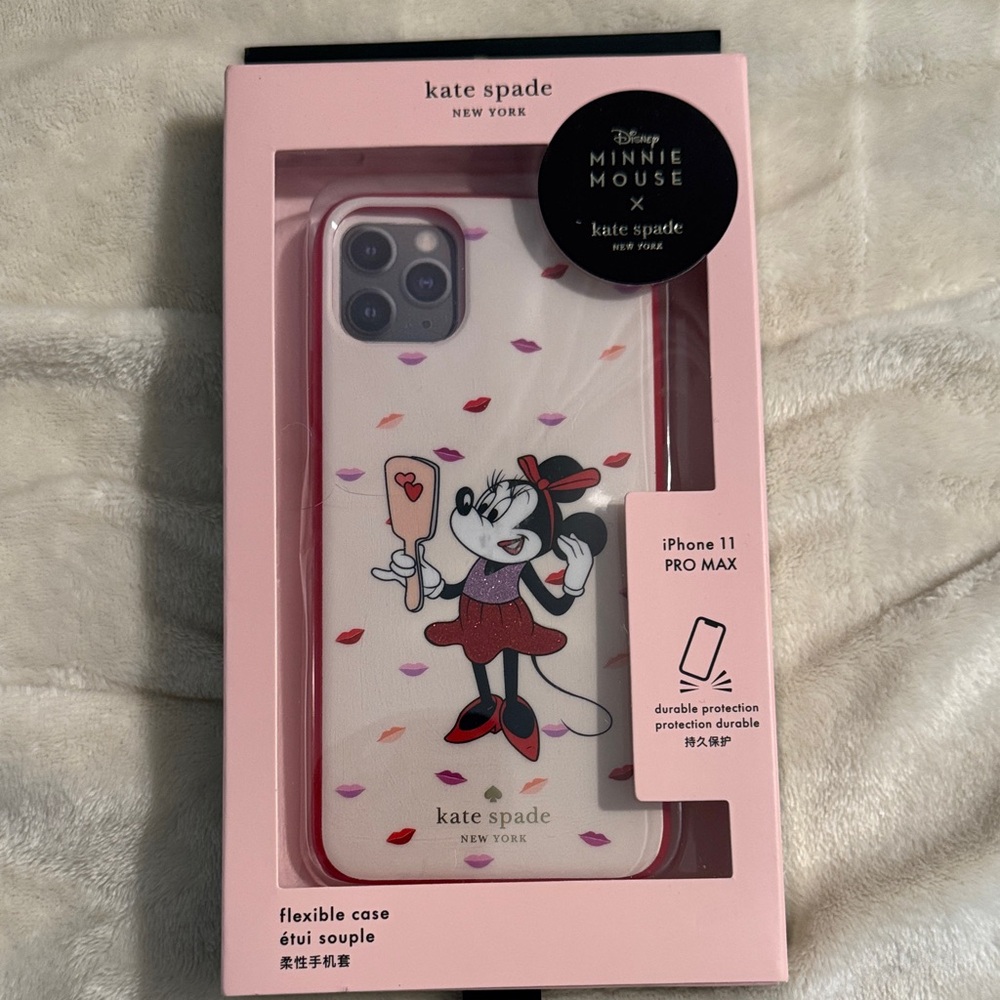 Kate Spade Minnie Mouse iPhone 11 Pro Max Case - Pink and Black